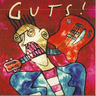 

CD GUTS - Ardense C7022 HERESIE 1996 Japan Obi Rock Used