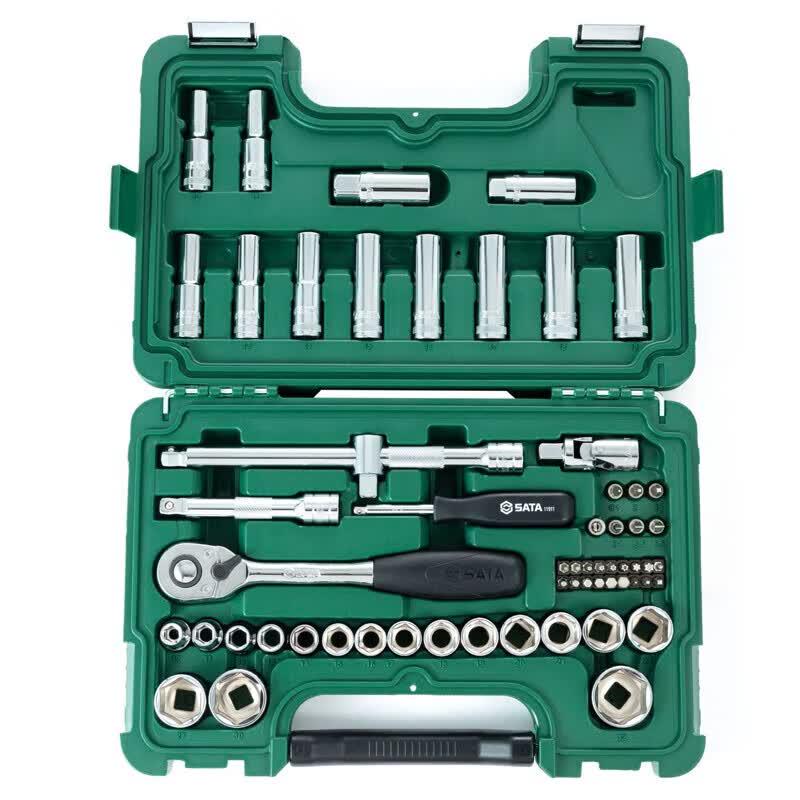 SATA 09007 60-Piece 1/2-Inch Drive Socket Set