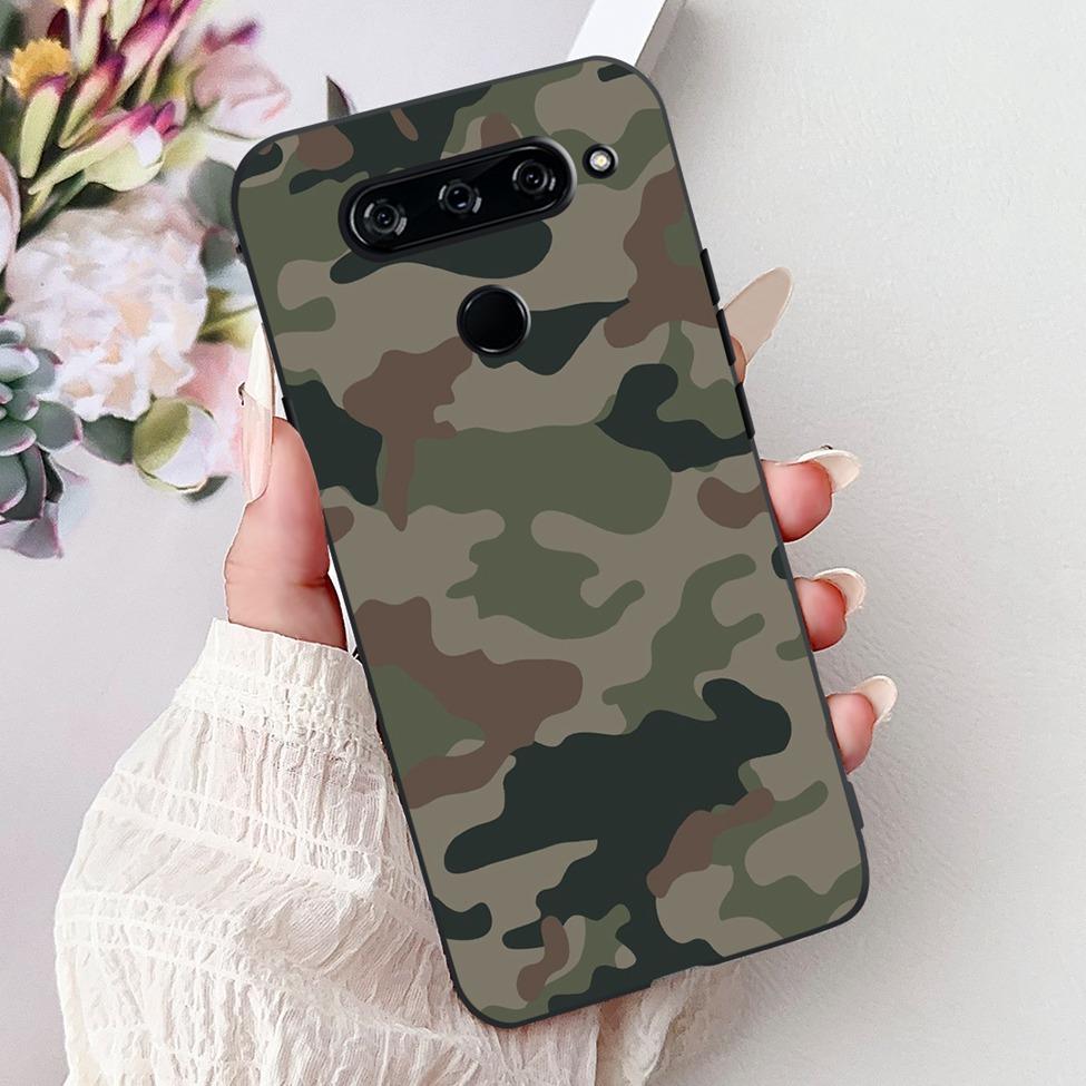 Funda For LG V40 ThinQ Case Cover Silicone Luxury Fashion Cute Cat Cool Shockproof Bumper Casing For LG V405 LM-V405 LM-V409N