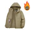 Men's 2025 Soft Shell Mountaineering Jacket: Windproof, Waterproof, Plus Velvet, for Spring, Autumn, Winter