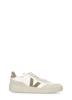 V-90 Sneakers O.T. Leather and Suede White