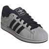 adidas Superstar 2 Grau Core Black Unisex Sneaker Grau-Zwei JP8760