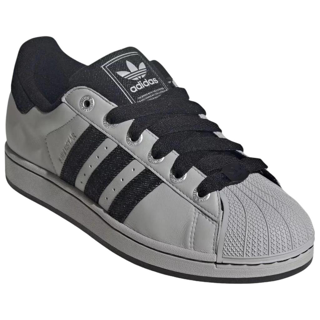 adidas Superstar 2 Grau Core Black Unisex Sneaker Grau-Zwei JP8760