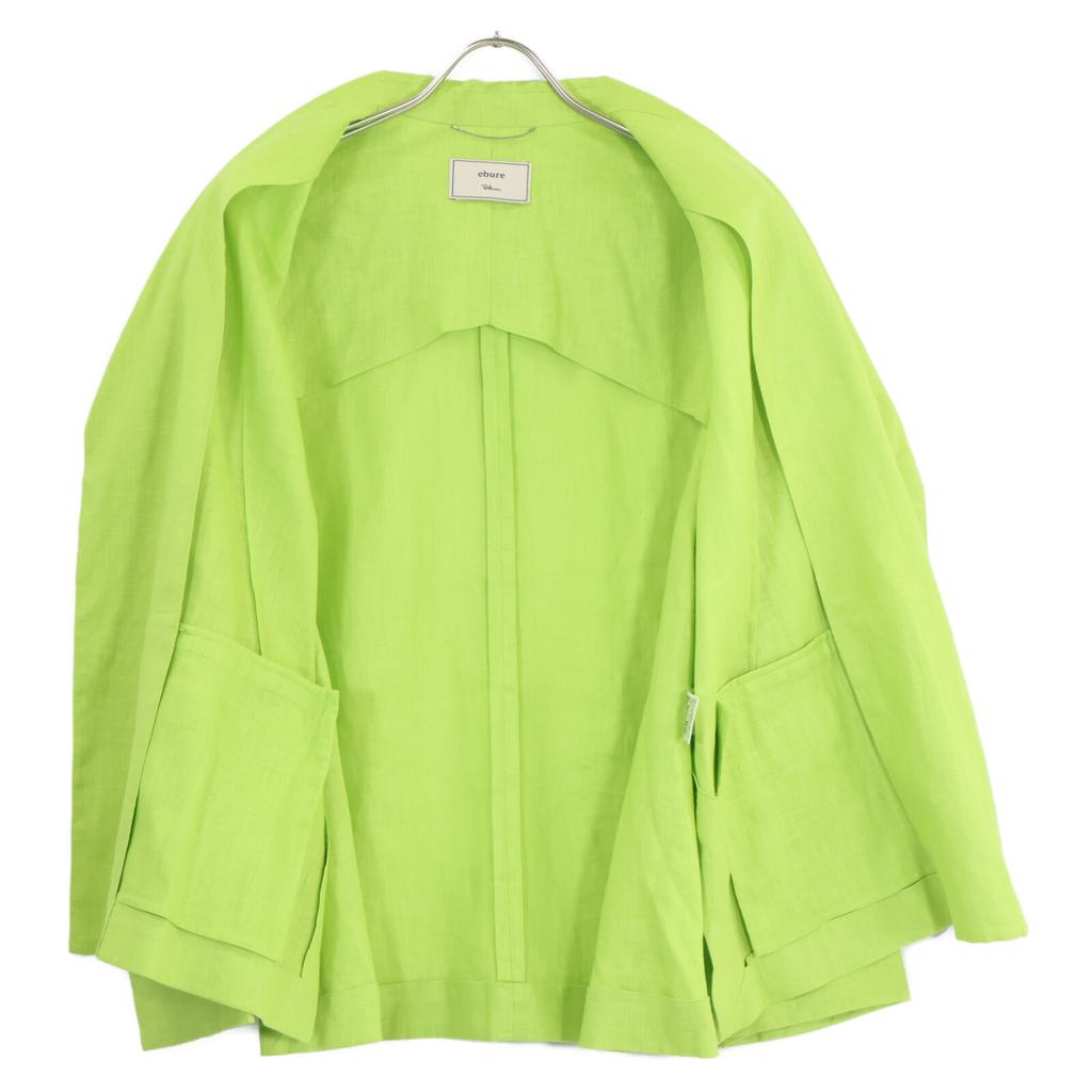 Ebure Green Linen Jacket Jacket 36 greenUsed