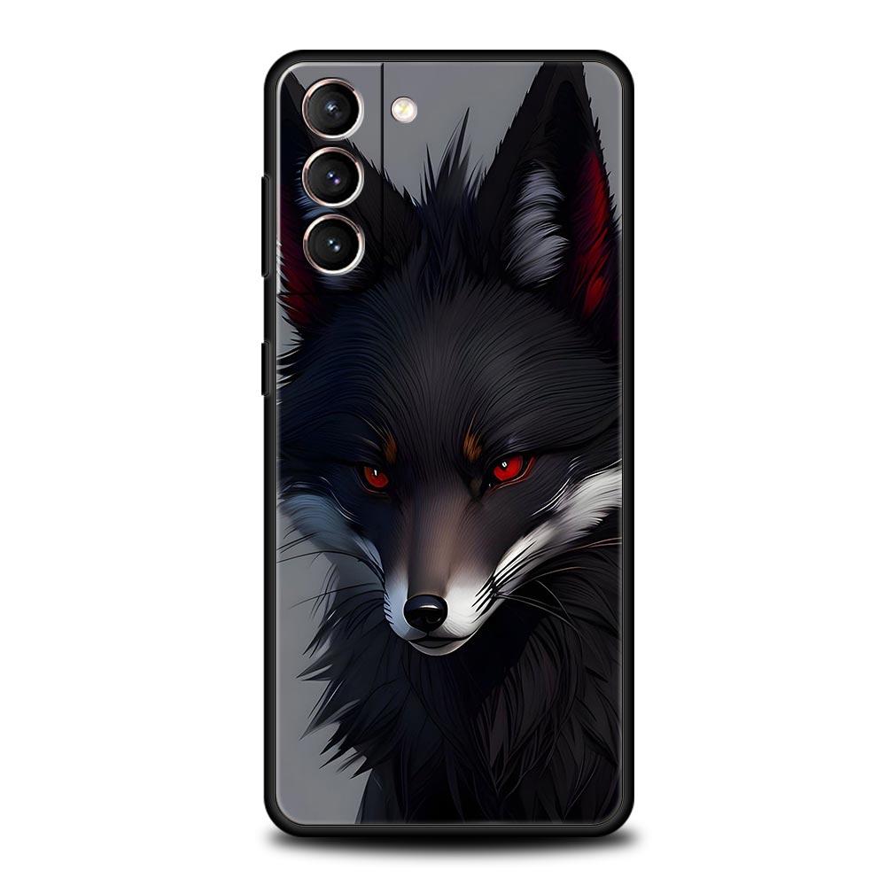 Red Fox Phone Case Cover for Samsung Galaxy S26 S25 S24 S23 S22 S20 S21 FE Ultra S25 Edge Plus 5G Soft TPU Shell Fundas Capa Bag