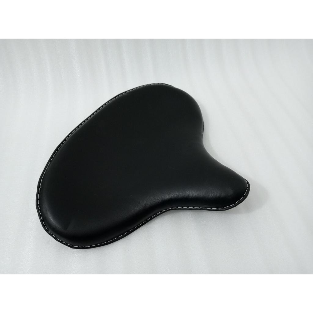 HARLEY WLA WLC VL UL EL WL KNUCKLEHEAD SOLO SEAT FLATHEAD BLACK Genuine Leather
