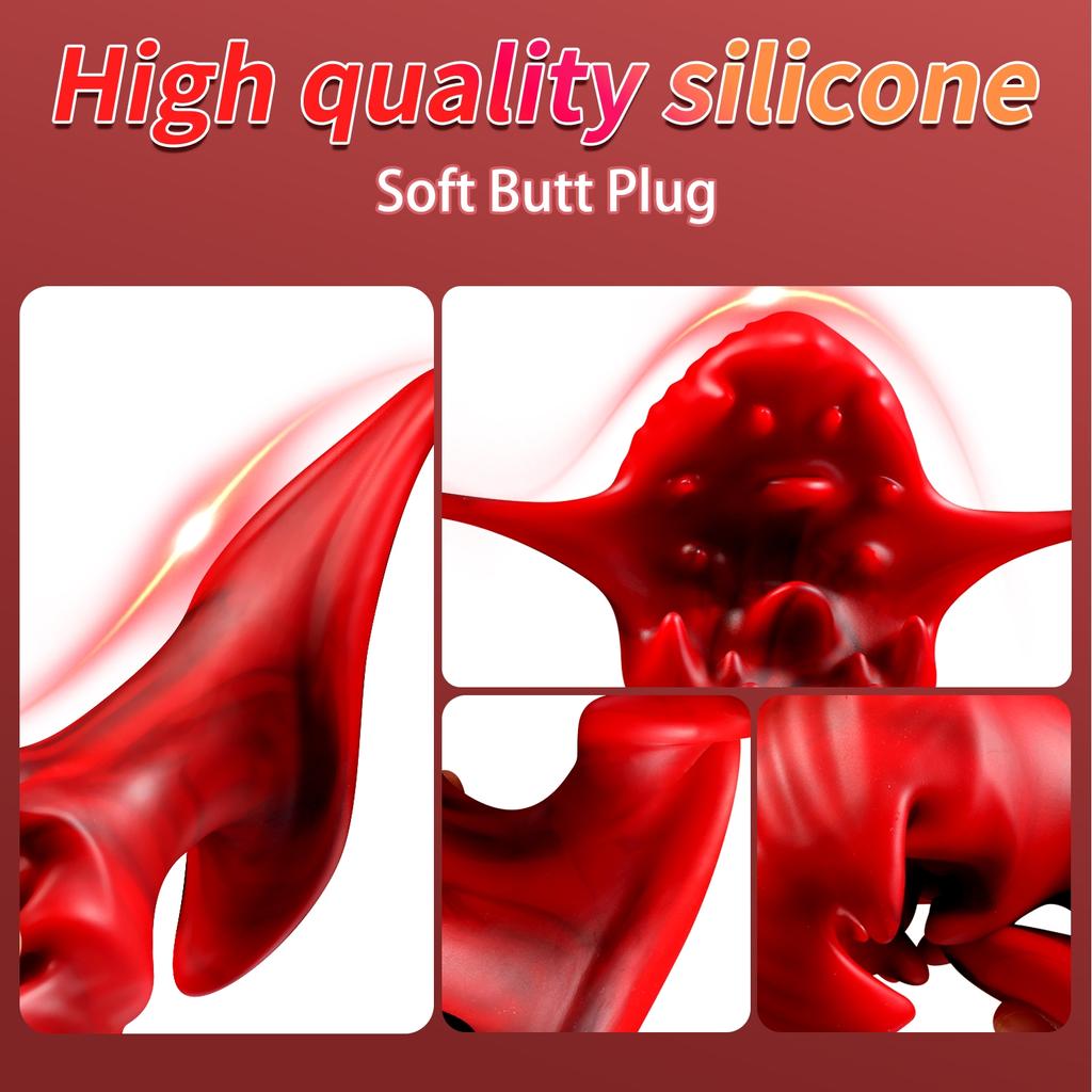 ladysoft gleitgel Super Long Thick Anal Beads Butt Plugs,Strong Suction Cup Butt Plug Sex  Toys Prostate Massage Anal Trainer Dildo Anal Toy for Man Woman and Couples  G-spot Stimulator Anal Training (5 Beads) - main image 1
