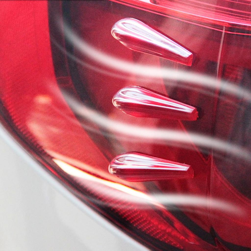 MAEXUS Car Anti-Collision Strip Protector(12 Pcs) Car Spoiler Strip Wind Noise Reducing Wind Spoiler