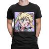 Usagi Tsukino Purple Funny 100 Cotton TShirt Tsukino Usagi Tees Tops For Unisex