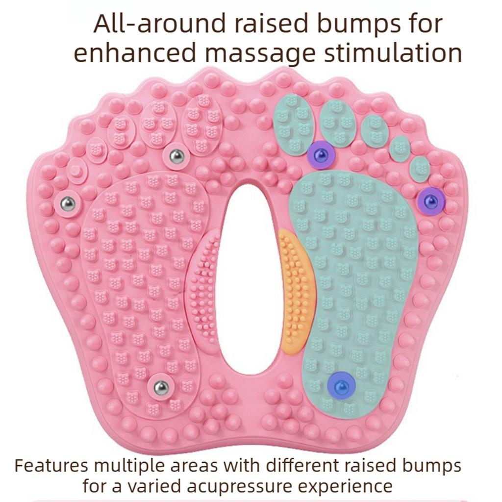 Massage Foot Pad Multi-Function Magnetic Acupressure Mat New Anti-Slip Home Inflatable Foot Roller Reflexology Massager