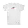 Gift T-Shirt : Japan Flag Colors Japanese Travel Expat Country Minimalist