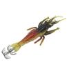 5pcs Luminous Shrimp Squid Jig Hooks PVC Shrimp Squid Bait Cuttlefish Octopus Fishing Lures 5pcs