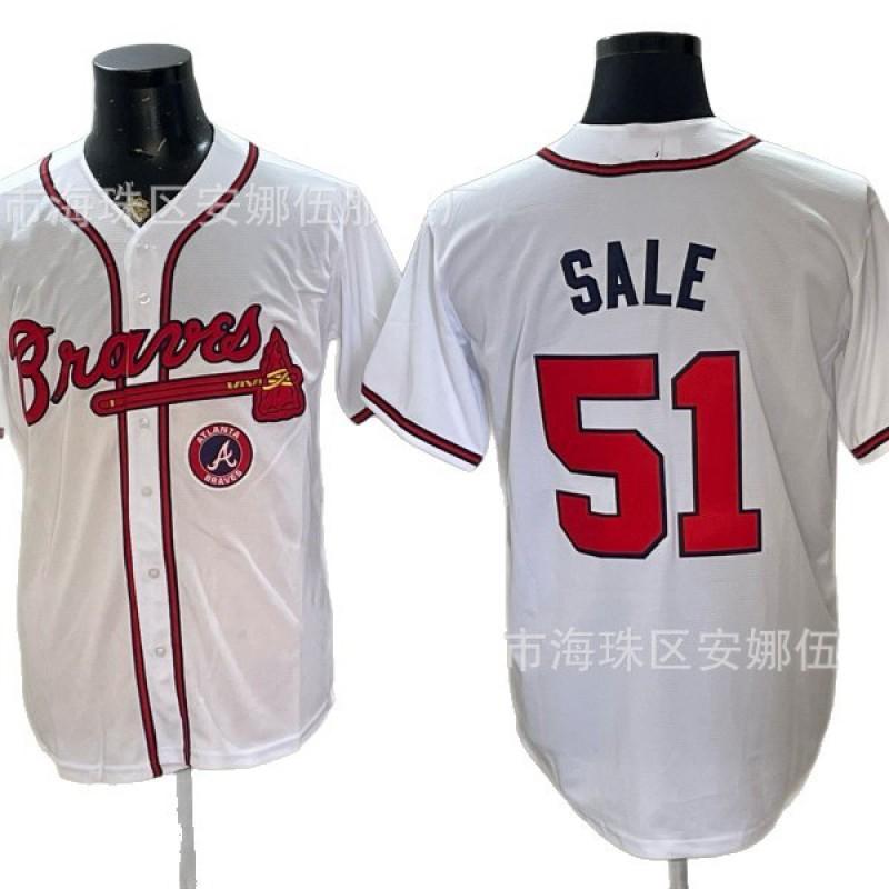 2026 Baseball Jersey Team Uniform 51 Player Number Embroidered Sportswear Adult Unisex Wear