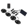 LED Solar Light High Brightness IP65 Waterproof Infrared Remote Control Solar Ceiling Lamp for