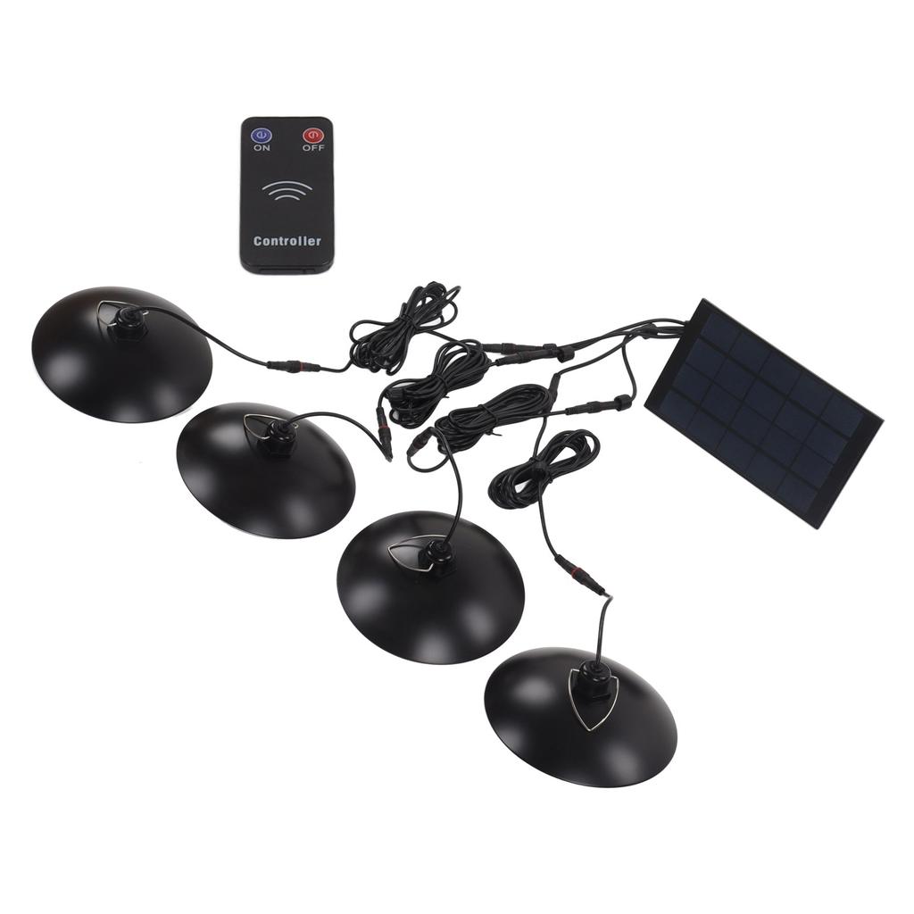 LED Solar Light High Brightness IP65 Waterproof Infrared Remote Control Solar Ceiling Lamp for