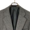 Burberrys stripe tailored jacket gray Men's Used