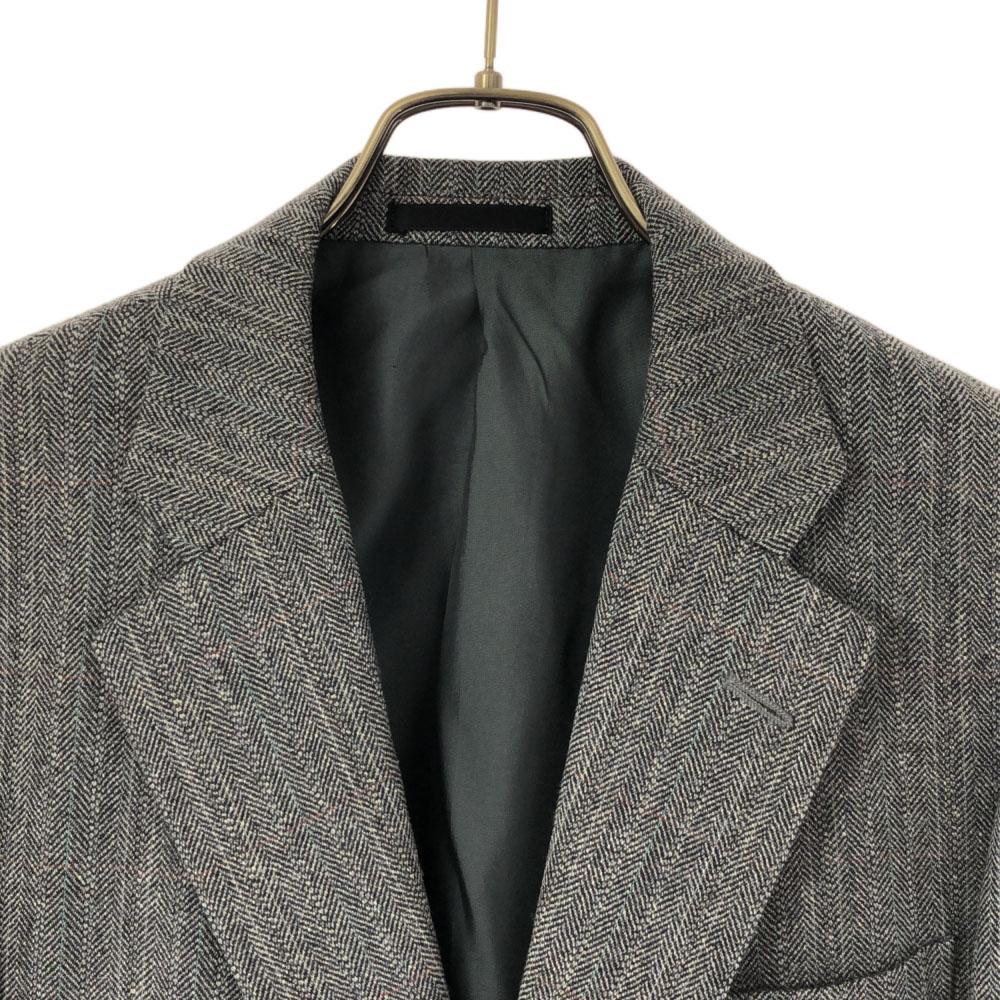 Burberrys Streifen-Tailoring-Jacke grau Herren Gebraucht