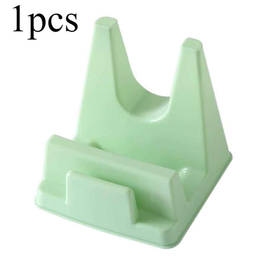 

Lid holder Seated kitchen countertop with water tray Household lid cutting board storage rack Spatula spoon storage rack