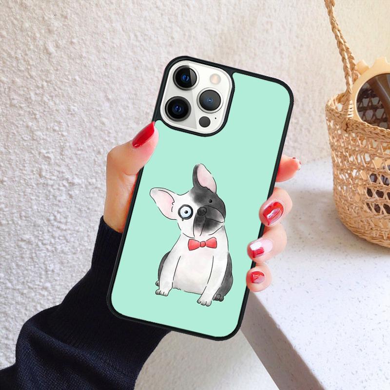 

whimsical french bulldog Phone Case for iPhone 17 Air 16 Coque 15 14 12 13 PLUS 11 PRO MAX Back Cover Fundas Shell iPhone 11pro max