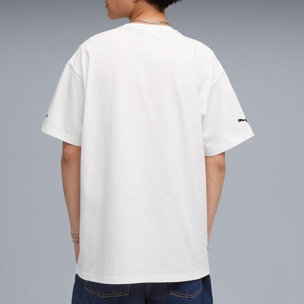 Puma x A$AP ROCKY Flacko Smile Tee White Men Tops 633388-02