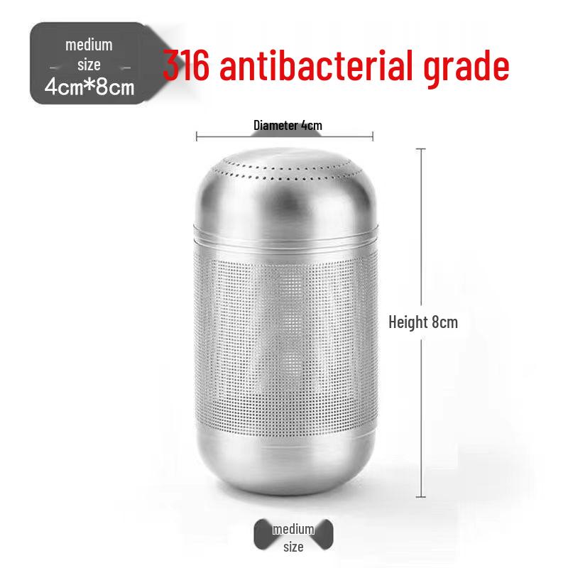 316 Stainless Steel Ultra-Fine Tea Strainer and Separator for Brewing