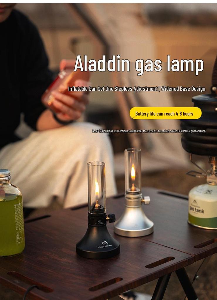 Shan Zai Ke New Aladdin Outdoor Camping Gas Lamp