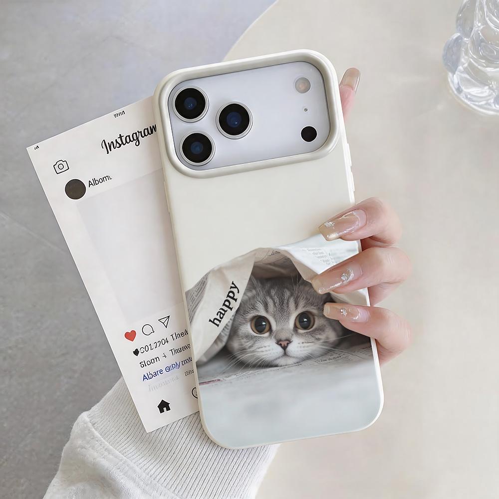 Peek-A-Boo Couple Matching Silicone Case For Iphone 12 16 Plus 11 15 14 13 17 Pro Max Lovers Pair Phone Cover