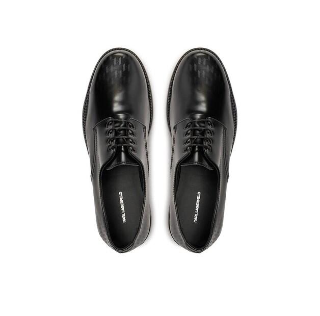 Полуботинки KARL LAGERFELD KL11423A чёрный