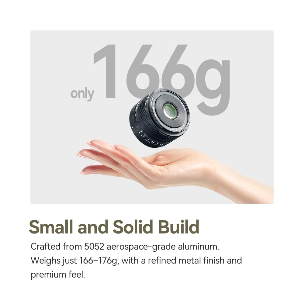 TTARTISAN AF 40mm F2 Compatible Autofocus Eye AF Ideal for Still Life and Environmental Silver Full-Frame Lens, Compact, Lightweight, Compatible,