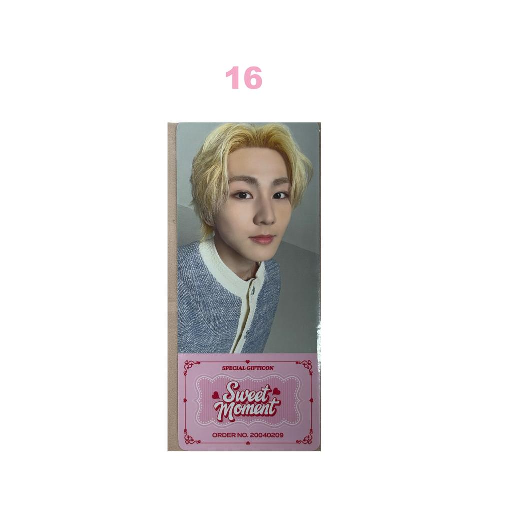 official ENHYPEN WORLD COUPON CARD SPECIAL ver. COLLECTION