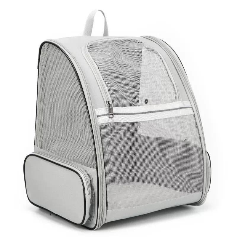 Portable Cat Carrier Backpack Travel - Large Capacity Oxford Fabric Pet With Ventilation Suitable Cats Small