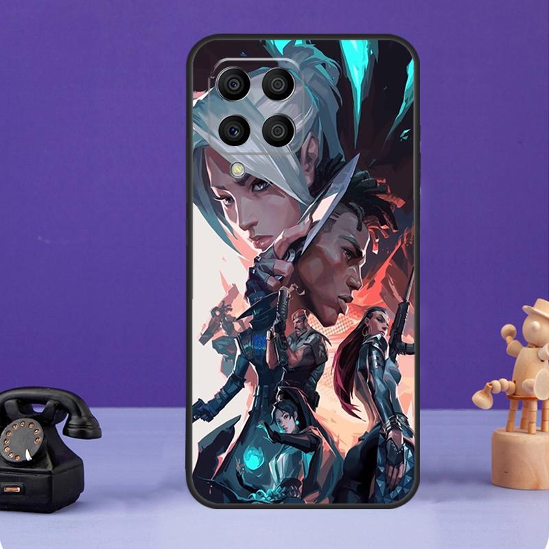 Valorant Case For Samsung Galaxy M21 M31 M11 M20 M23 M54 M14 M34 M13 M52 M32 M12 M16 M36 M56 M15 M55