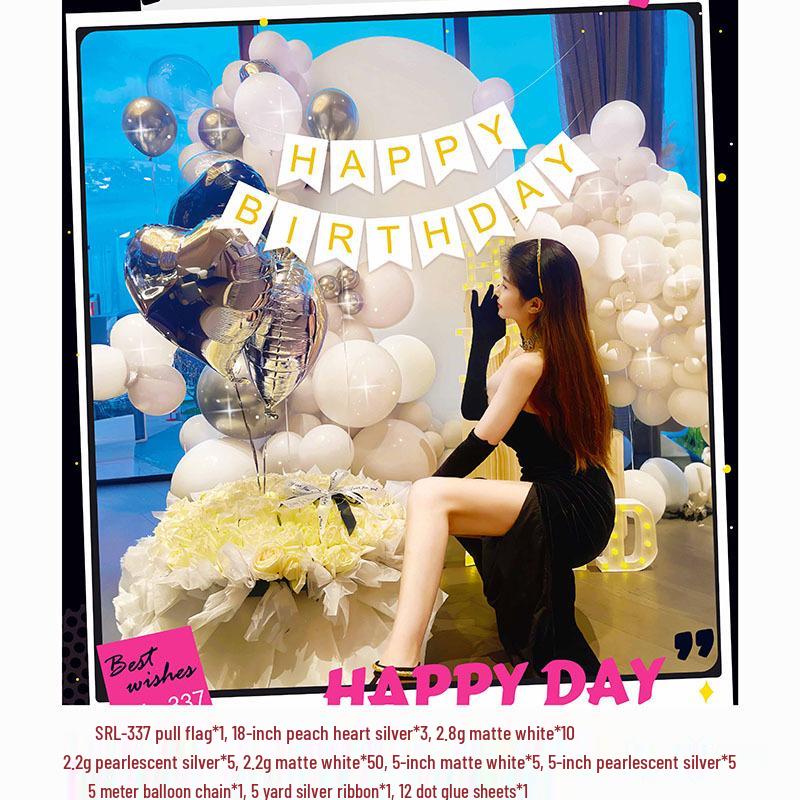 Geburtstagsdeko Ballon-Set für Kinder - Themen-Hintergrund mit Folienballons