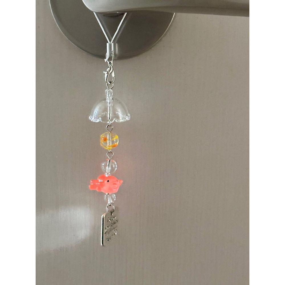 Boraand Glücksfisch-Schlüsselanhänger (Mini-Landschaft)