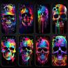 Skeleton  Phone Case For iPhone 16,15,14,13,12,11 Plus,Pro Max, Others Soft Black Cover