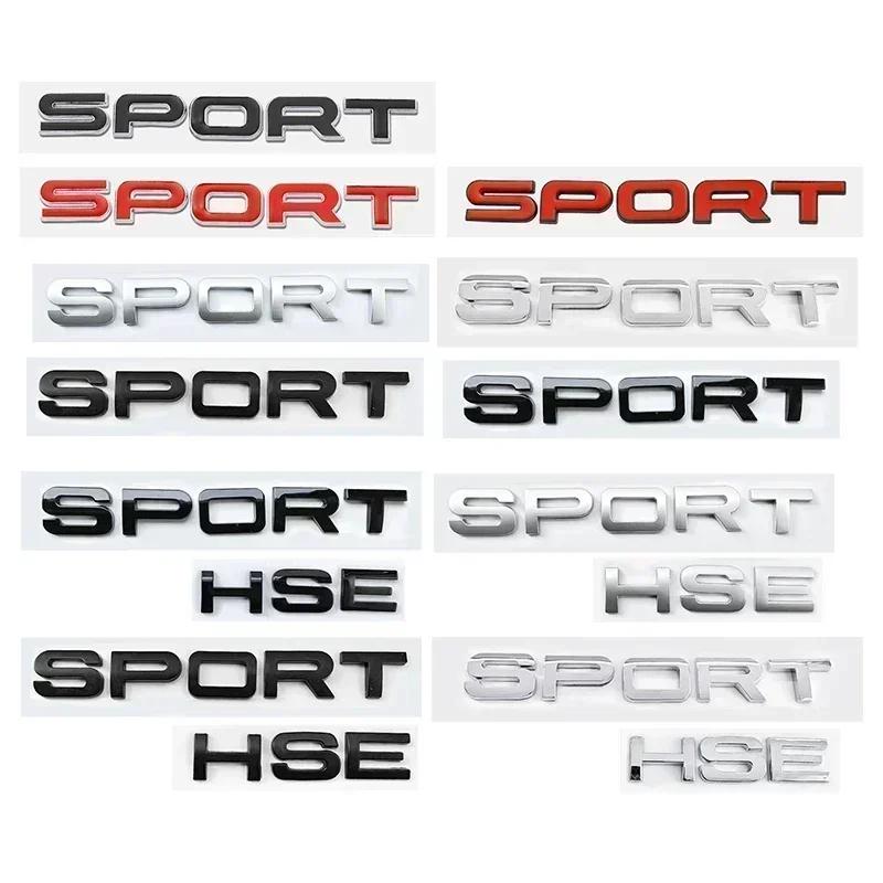 3D ABS Range Rover Car Bonnet Letters Logo Badge Emblem Sticker Accessories Land Rover Discovery Defender Sport Evoque HSE