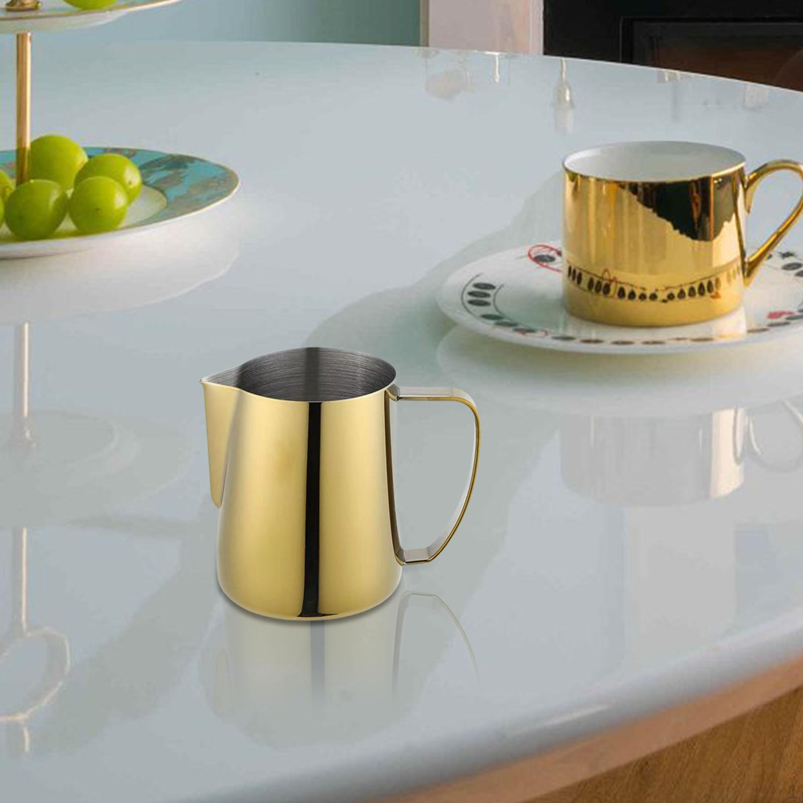 

Кувшин для вспенивания молока из нержавеющей стали, чашка для латте, детали кофемашины для эспрессо, кувшин для кофе