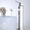 Basin Sink Bathroom Faucet Deck Mounted Hot Cold Water Basin Mixer Taps Black Lavatory Sink Tap 2025