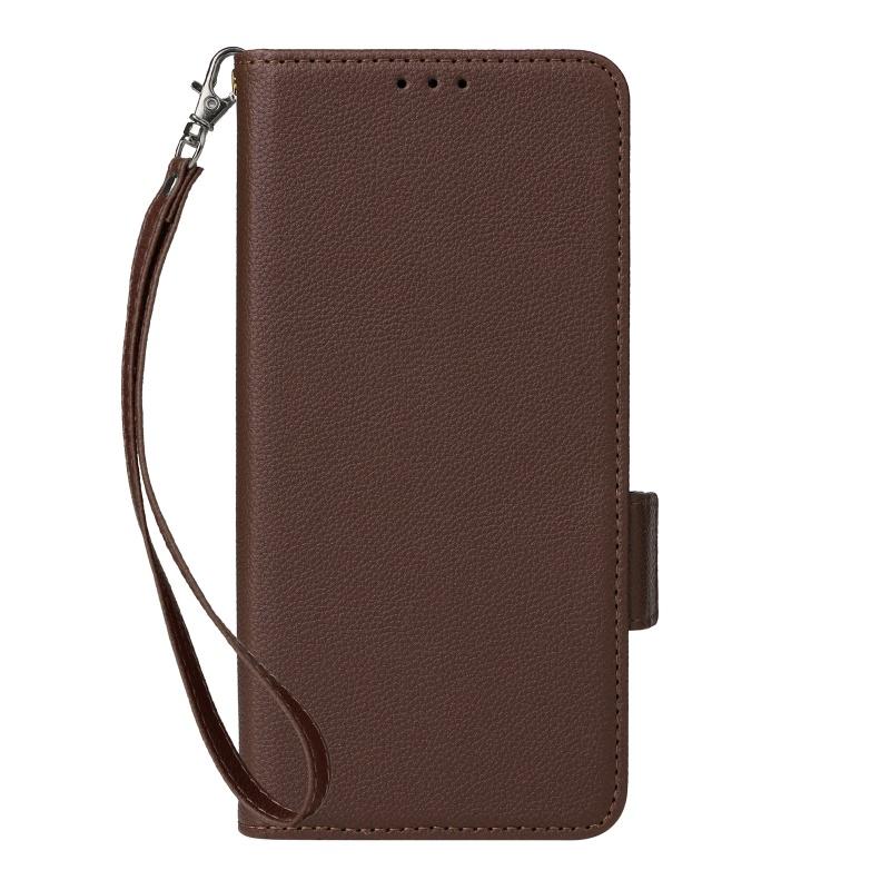 For TCL Nxtpaper 70 Pro 5G Flip Side Buckle Lychee Pattern Wallet Leather Cover for TCL Nxtpaper70 Pro Purse Magnetic Phone Bags