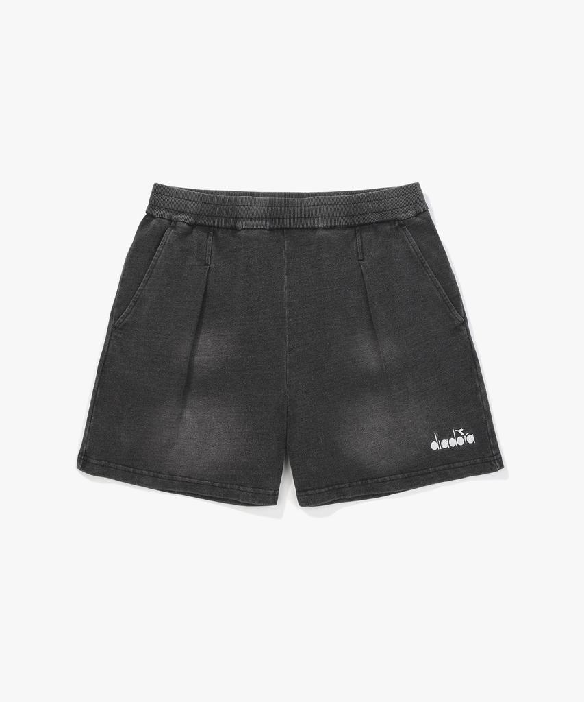 Diadora Denim Washed Sweat Shorts Women'S Black