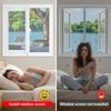 Summer Self-adhesive Window Screen Anti-Mosquito Prevent Flying Insects Invisible Mesh Curtains Removable Magnetic Screen Window