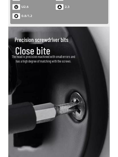 25-teiliges Multifunktions-Schraubendreher-Set für Computer- und Handy-Reparaturen