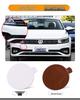Volkswagen Lamando 14-21 Cubierta de Placa de Gancho de Remolque de Parachoques Delantero y Trasero
