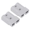 2 Set Battery Quick Connector 50A 600V Fireproof High Conductivity Battery Wire Harness Plug
