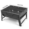 Portable Stainless Steel Folding Barbecue Grill BBQ Charcoal Grill for Camping Outdoor