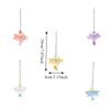 Rotating Hanging Foraging Ball Plastic with Bell Bird Cage Toy Detachable Bite Resistant Parrots Chew Swing Birdcage Decor