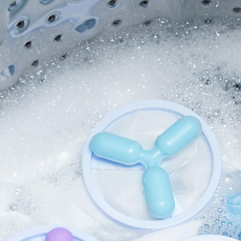 

Washing Machine Filter Bag Floating Pet Fur Lint Hair Catcher Clothes Cleaning Laundry Ball Hair Removal Cleaner Mesh Bag
