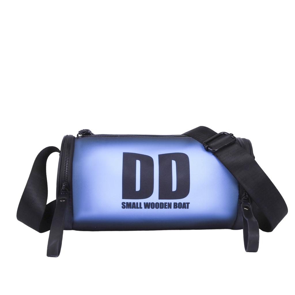 Creative Personality Cylinder Women's Bag New Trendy Fashion Letter Shoulder Bag Travel Casual Mobile Phone Cosmetic Bag Crossbody Bag