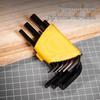 Deli High-Hardness Rust-Proof Hex Wrench Set (9-Piece)