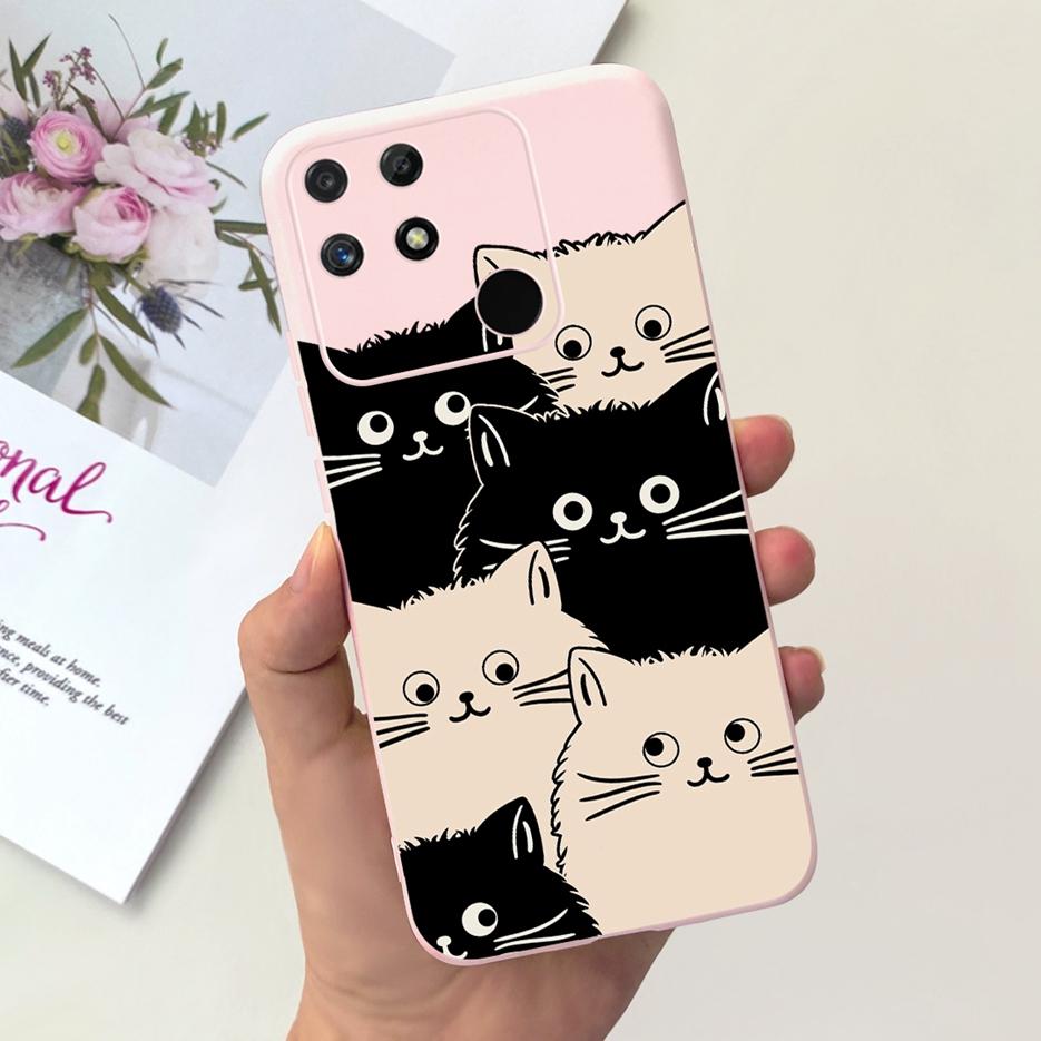 For Realme Narzo 50A Case RMX3430 Lovely Cartoon Cover Soft Silicone Phone Case For Realme Narzo 50i Narzo50A Prime Fundas Coque